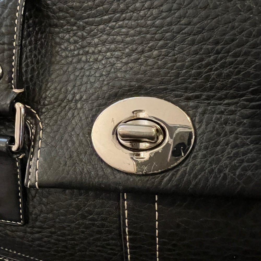 Coach Hamilton Black Handbag - Picture 6 of 10